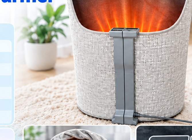 Hi9Bot far infrared h9f-003-foot-warmer-barrel product photo